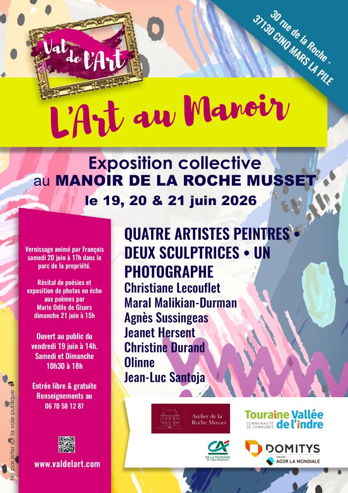 EXPOSITION AU MANOIR DE LA ROCHE MUSSET